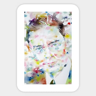 T.S. ELIOT - watercolor portrait .3 Sticker